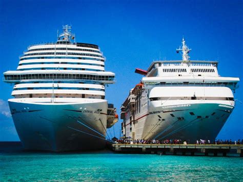 carnival cruise ships side by side
